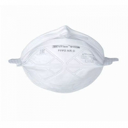 Фильтрующая полумаска модель VFlex 9152RS класс защиты FFP2 NR D