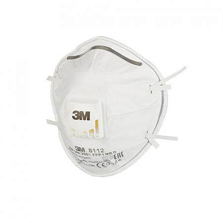 Полумаска модель 8112 класс защиты FFP1 NR D. (4 ПДК)