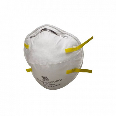 Полумаска фильтрующая 3М модель 8710E класс защиты FFP1 NR D. Защита отаэрозолей(4 ПДК)