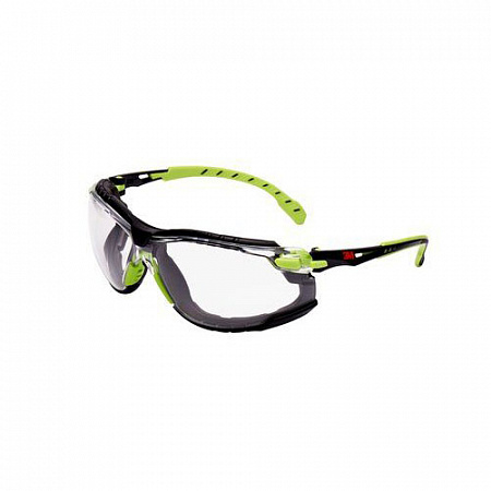 Очки 3M SOLUS S1201SGAFKT-EU с обтюратором и лентой