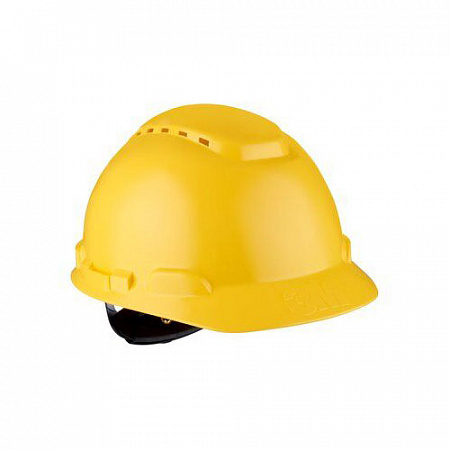 Каска защитная модель H-700N-GU, с вентиляцией. Желтая. С храповиком
