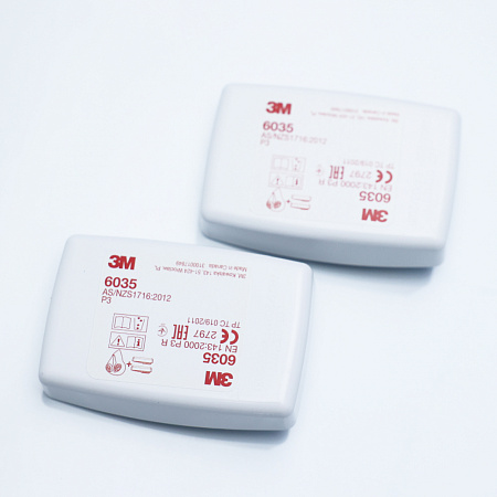 Фильтр противоаэрозольный 3М модель 6035 класс защиты P3 R