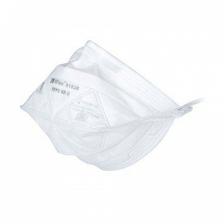 Полумаска 3M VFlex 9152R , складная, класс защиты FFP2 NR D (12 ПДК)