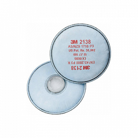 Фильтр противоаэрозольный 3М модель 2138 класс защиты Р3