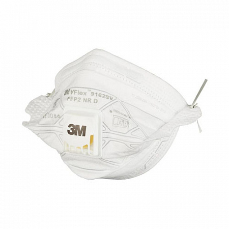 Фильтрующая полумаска модель VFlex 9162SV класс защиты FFP2 NR D