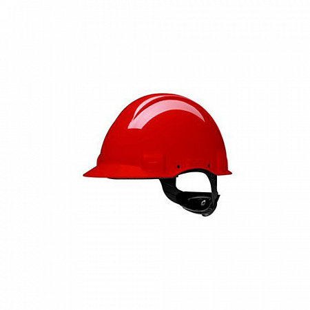 Каска защитная G3001CUV RD красная, без вентиляции, с УФ-индикатором